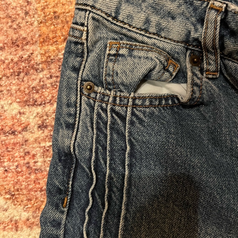 BDG jeans stitched stripes